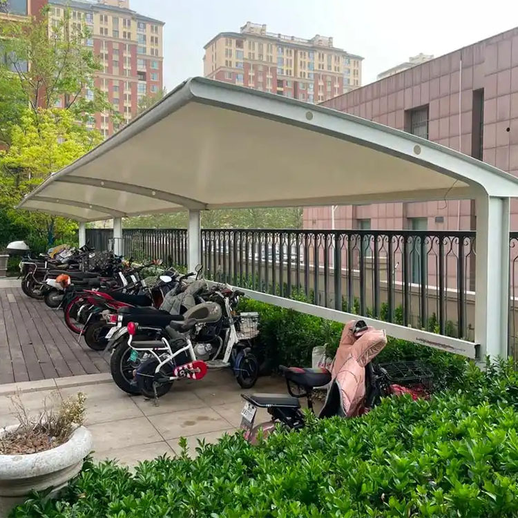 洱源县膜结构电动车棚